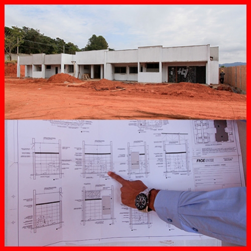 Creche no Tanque segue em construção pela Prefeitura de Atibaia