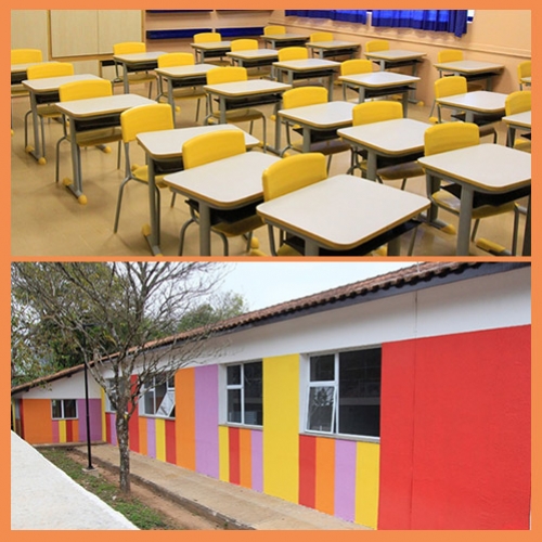 Reforma em escolas municipais é parte do investimento em Educação