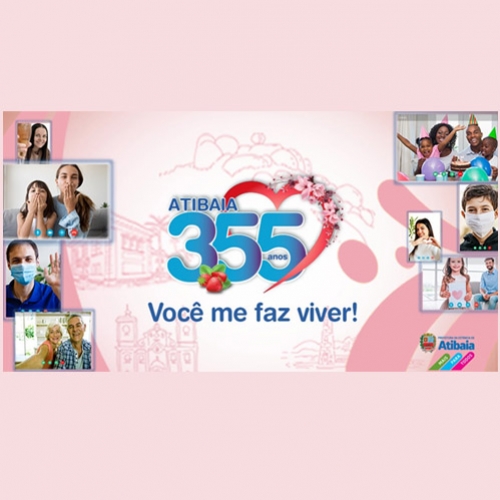 Confira a programação on-line em comemoração aos 355 anos de Atibaia