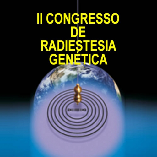 Dr. Daniel K. Nozawa e Dr. Francisco Vianna no Concresso de Radiestesia Genética